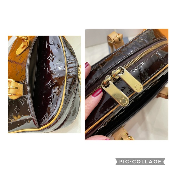 Louis Vuitton Amarante Monogram Vernis Summit Bag - Picture 13 of 15
